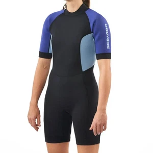 BRP Sea Doo Damen 3mm Exotic Shorty Neoprenanzug Deep Purple XL 2868131242 - Bild 1 von 5