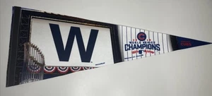 Chicago Cubs 2016 World Series Champions ~  30"  Pennant~Banner ~ New - Picture 1 of 10