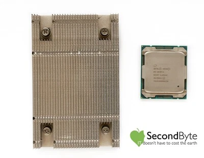 Intel Xeon E2630 V4 2.20GHz CPU SR2R7 with Heat Sink - Image 1 of 3