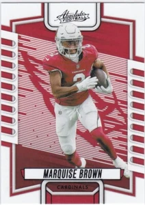 2023 Panini Absolute Black Mega Parallel #70 MARQUISE BROWN - Picture 1 of 1