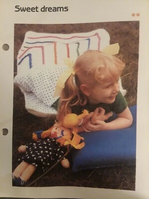 Saco de dormir para niños Sweet Dreams crochet PATRÓN INSTRUCCIONES ENVÍO GRATUITO Foto 1 de 2