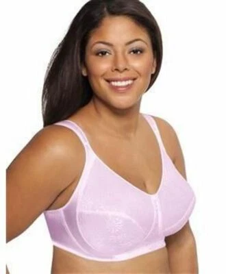 JUST MY SIZE BRA #3500 WIRE FREE COMFORT STRAP ROSEWATER BRA SIZE 42B  - NEW - Image 1 of 3