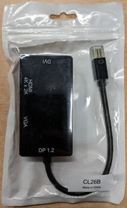 VicTsing CL26B Replicatore di porte (Mini DP 1.2 a VGA, DVI, HDMI 4K x 2K) - Foto 1 di 1