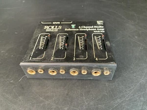 Rolls 4-Channel Studio Reference Headphone Amp HA43 Pro Untested - Picture 1 of 7
