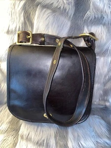 Coach Vintage Stewardess NYC Leather Vintage Purse Bag Rehab Project - Picture 1 of 24
