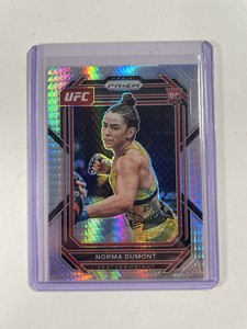 2023 Panini Prizm UFC Norma Dumont Hyper Silver Prizm No. 144