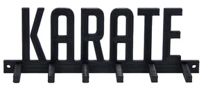 KARATE MARTIAL ARTS MEDAILLE SPORT DISPLAY RACK HALTER AUFHÄNGER KOSTENLOSER VERSAND - Bild 1 von 6
