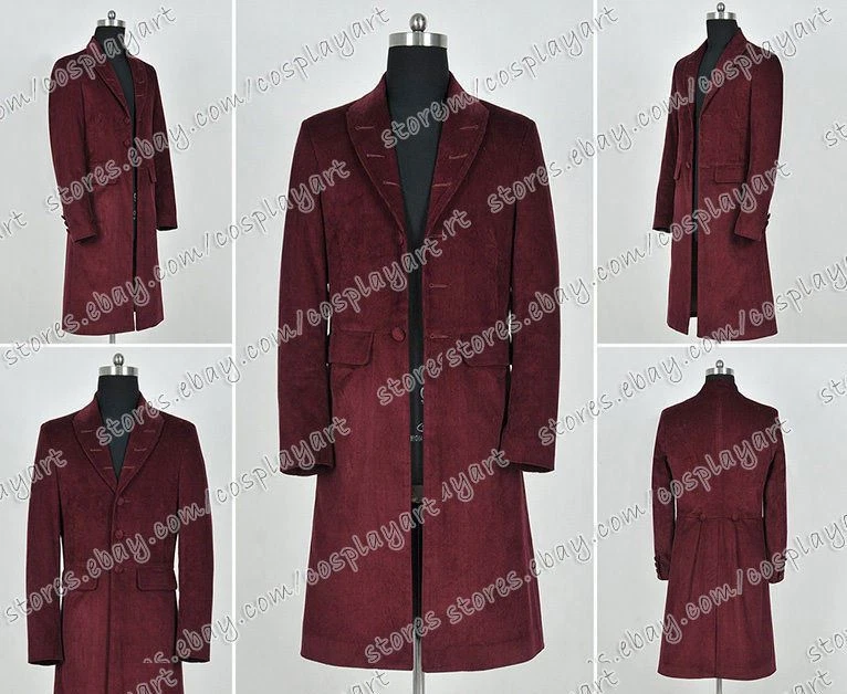 Who Cosplay Doctor The 4th Fourth Dr Tom Baker Disfraz Gabardina Larga Venta Caliente Foto 1 de 1