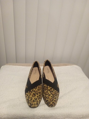 CLARKS Clark's Collection Donna Stampa Leopardata di Juliet Dahlia Taglia 9M