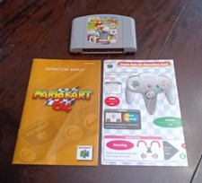 Mario Kart (Nintendo 64 N64) With Manual And Move Card Used Fast Shipping Game🎮