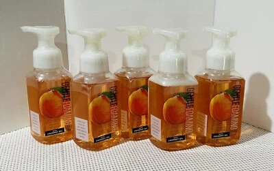 Bath And Body Works Jabón de Manos Espumoso Bellini Melocotón con Aceite de Coco Lote de 5  Foto 1 de 4