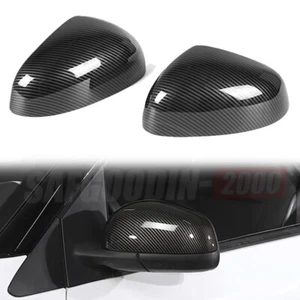 For Benz smart Fortwo/Forfour 453 15-21 Carbon Fiber Side Rearview Mirror Covers - Picture 1 of 8