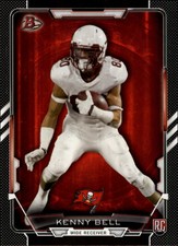 2015 Bowman Black Tampa Bay Buccaneers Football Card #R104 Kenny Bell