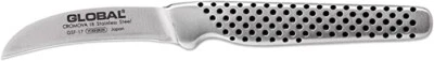 Global GSF-17-2 1/2 inch, 6cm Bird's Beak Curved Peeling Knife - Image 1 of 3