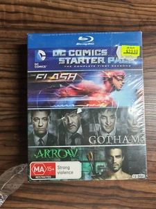 DC Comics Starter Pack: The Complete First Seasons. Blu-ray box set. Brand New - Picture 1 of 4