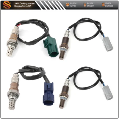Sensor de oxígeno para Nissan Frontier 08-2010 relación A/F O2 02 4 piezas superior inferior Foto 1 de 4