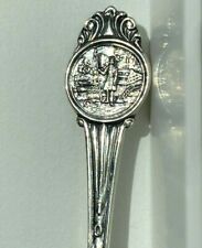 Antique Sterling Silver Spoon Seal of Iowa State Pride Commemorative Signed
