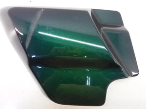 09-23 HARLEY-DAVIDSON TOURING OEM LEFT SIDE COVER FLLSP MYSTIQUE GREEN 39ACAF - Picture 1 of 9