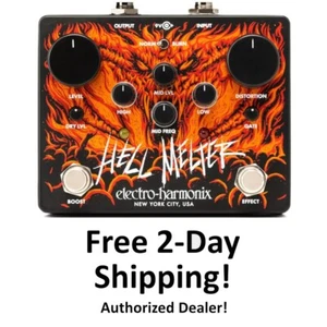 New EHX Electro-Harmonix Hell Melter High-Gain Distortion Guitar Effect Pedal - Picture 1 of 5