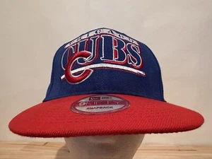 Chicago Cubs Snapback Mütze MLB New ERA 9FIFTY Logo Spruch blau rot Cap - Bild 1 von 8