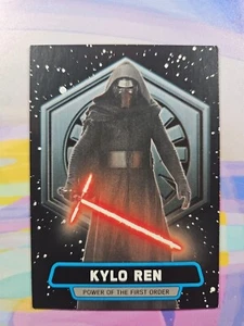 2015 Topps Journey to the Force Awakens Power of the 1st Order | Kylo Ren #F0-1 - Imagen 1 de 2