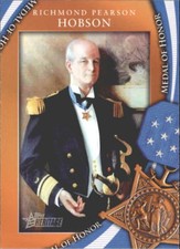 2009 Topps American Heritage Heroes Medal of Honor MOH14 Richmond Pearson Hobson