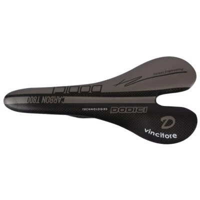 Cojín de asiento de bicicleta de carretera MTB ultraligero 95 g de fibra de carbono completa Foto 1 de 4