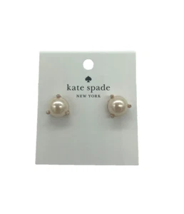 Kate Spade Pearl Stud Earrings Blush Multi 685 - Picture 1 of 4