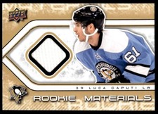 2009-10 Upper Deck Rookie Materials LUCA CAPUTI