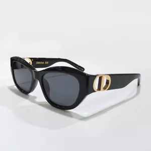 Dior 30Montaigne B5U Sunglasses Black Butterfly Women Sunglasses - Picture 1 of 5