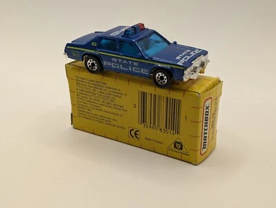Matchbox MB16 Ford LTD State Police, Blue, Thailand - Image 1 of 2