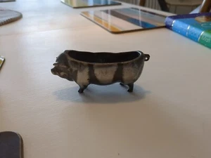 Victorian Or Edwardian Silver Plated Pewter Pin Cushion. Missing Cushion - Picture 1 of 12