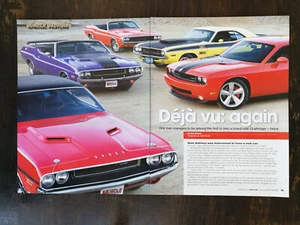 Dodge Challenger 1970 convertible T/A R/T R/T 440 6 páginas artículo original 124 - Imagen 1 de 3