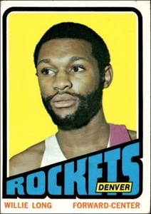 1972-73 Topps #214 Willie Long - Picture 1 of 2