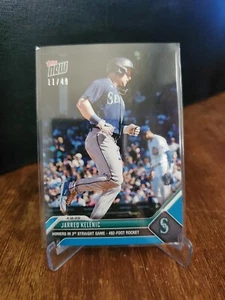 2023 Topps Now #108 Jarred Kelenic Blue Parallel 11/49 - Picture 1 of 1