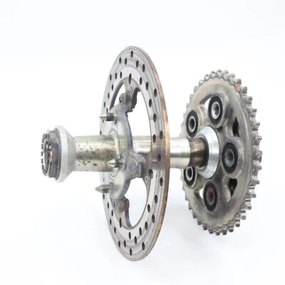 08-13 2008 2013 Ducati 848 Evo Espaciadores de eje de rueda trasera Tornillo de pivote trasero de llanta C2 Foto 1 de 4