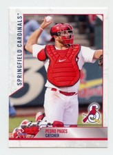 2022 Choice Springfield Cardinals Pedro Pages RC Rookie Card St. Louis