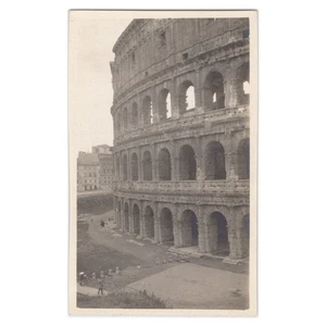 Photograph of Rome Colosseum - 1920s Italian Amphitheater - Grand Tour Travel - Picture 1 of 2