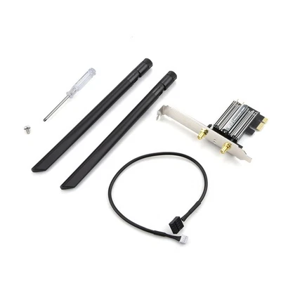 AX3000 Chipset PCIe WiFi 6 For Intel AX200 WiFi Card WiFi PC Adapter New - Image 1 of 4