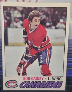 77-78 O-Pee-Chee Bob Gainey 🚨🚨🚨 Montreal Canadiens  - Foto 1 di 2