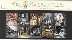 GB Presentation Pack  - The Coronation - 2003 (605) - Picture 1 of 1