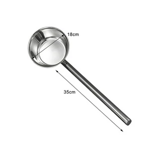 Long Handles Stainless Stainless Steel Kitchen Supplies Ladle Long Handle - Picture 1 of 6