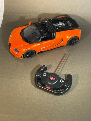 Rastar Remote Control Bugatti 1/14 Scale Bugatti 70400 (Orange) (SEE NOTE) (1197 - Image 1 of 3
