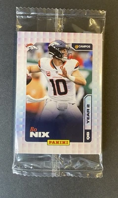 Denver Broncos 2025  Game day Giveaway Panini Campos 7 Card Set - Image 1 of 3