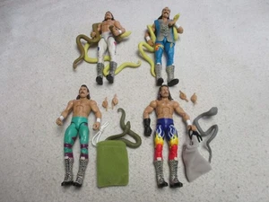 WWE ELITE SERIES JAKE THE SNAKE ROBERTS ULTIMATE 4 ACTION FIGURE SET - Picture 1 of 1