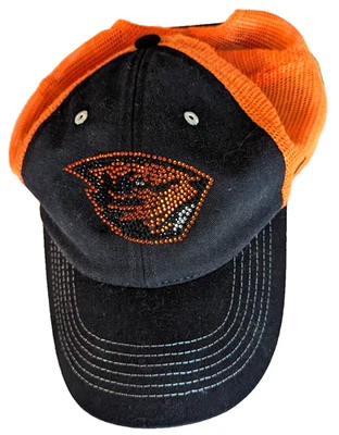 Zephyr Oregon State University Sequins Beavers Adjustable Trucker Style Cap  - Image 1 of 4