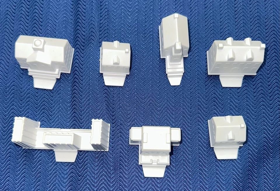 Juego de la Vida Construcción Repuestos 7 Piezas Casa Iglesia Escuela Diorama Foto 1 de 1