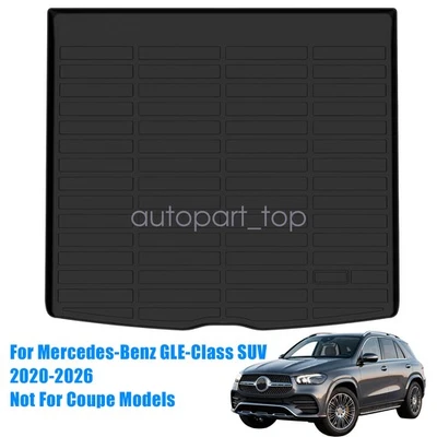 Revestimiento de carga de maletero 3D TPE impermeable para SUV Mercedes-Benz Clase GLE 2020-2026 Foto 1 de 4