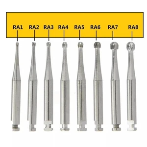 Dental Zahnarzt Dentist Hartmetallbohrer Rosenbohrer rund Hartmetall Winkelstück - Bild 1 von 94