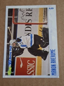 Tarjeta de novato de hockey Manon Rheaume Classic Draft NHL 1993-94 RC #146 LIGHTNING - Imagen 1 de 2